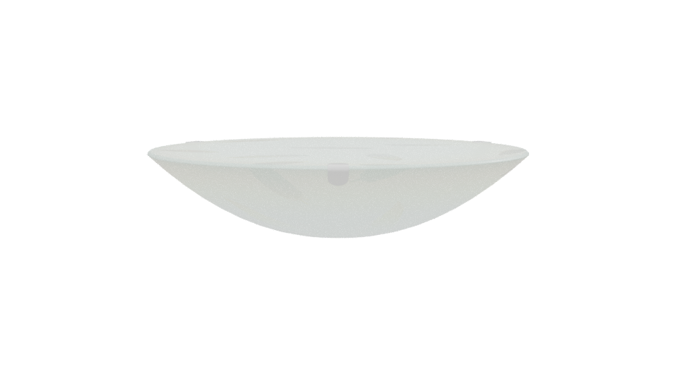 Modern Glass Ceiling Light 3D - Professional 3D Model Render 13