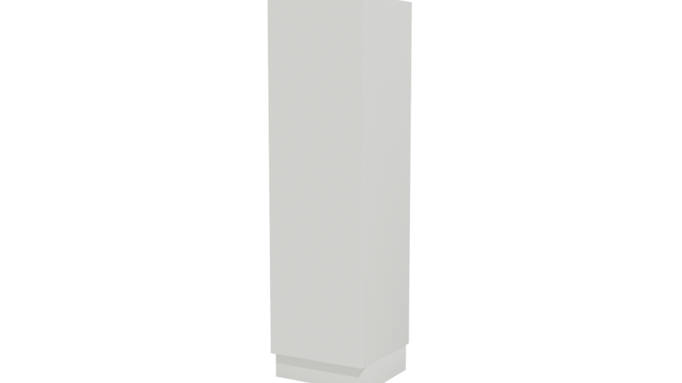 Stylized Tall Container Model - Professional 3D Model Render 12