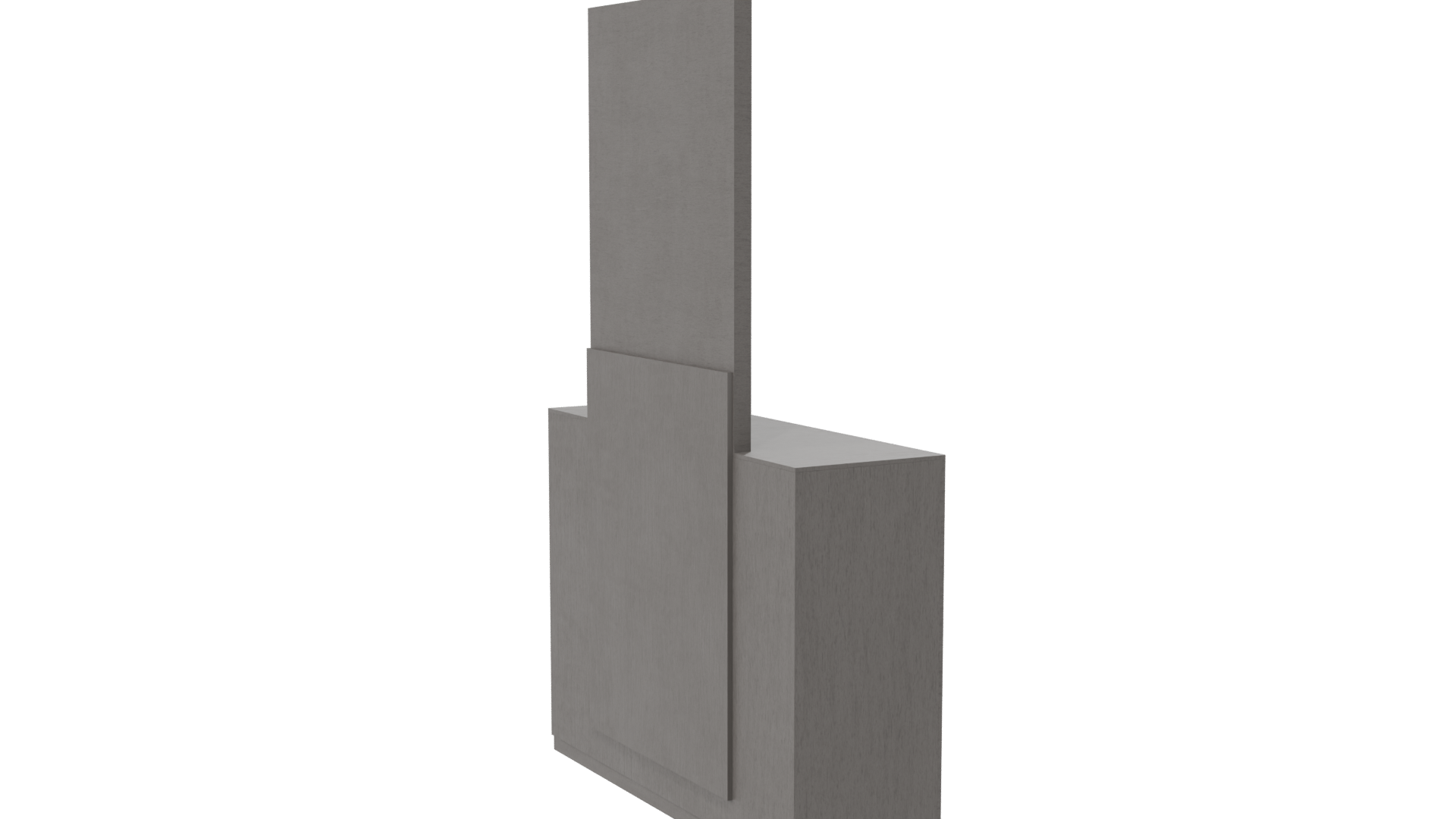 Contemporary Vanity Table 3D Model - Professional 3D Model Render 7