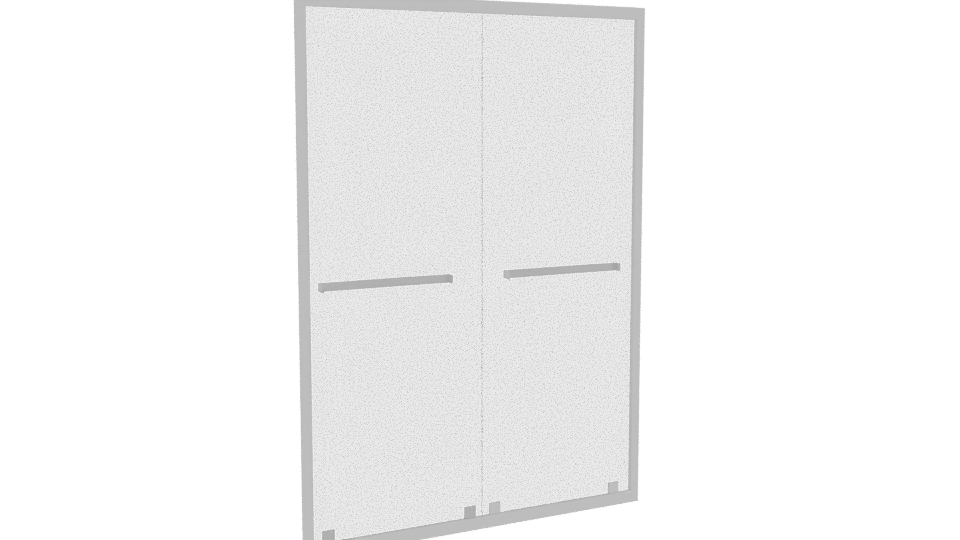 Stylish Minimalist Display Panel 3D Model - Professional 3D Model Render 4