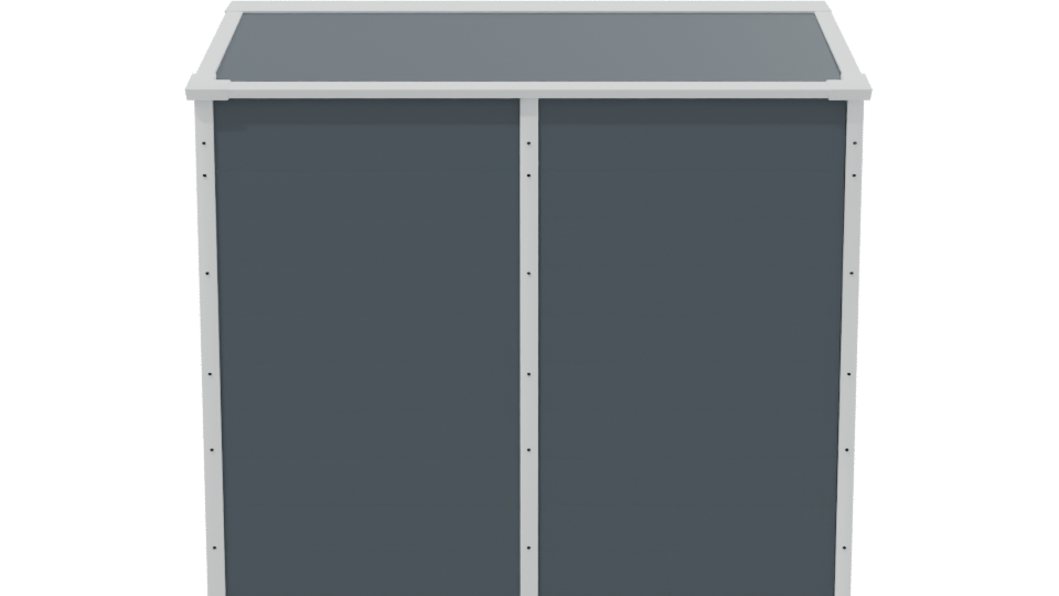 Stylish Storage Shed 3D Model - Professional 3D Model Render 8