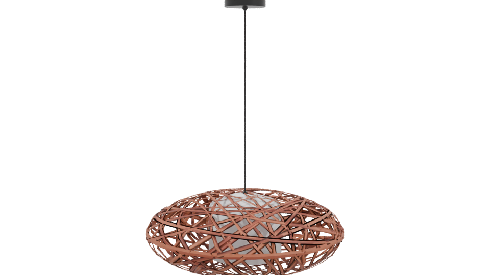 Elegant Pendant Light 3D Model - Professional 3D Model Render 3