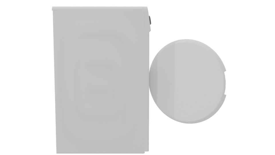 Realistic Household Dryer 3D Model - Professional 3D Model Render 8