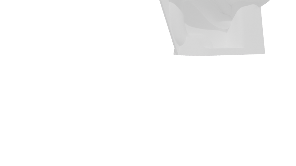 Minimalist Bathroom Toilet Model - Professional 3D Model Render 13