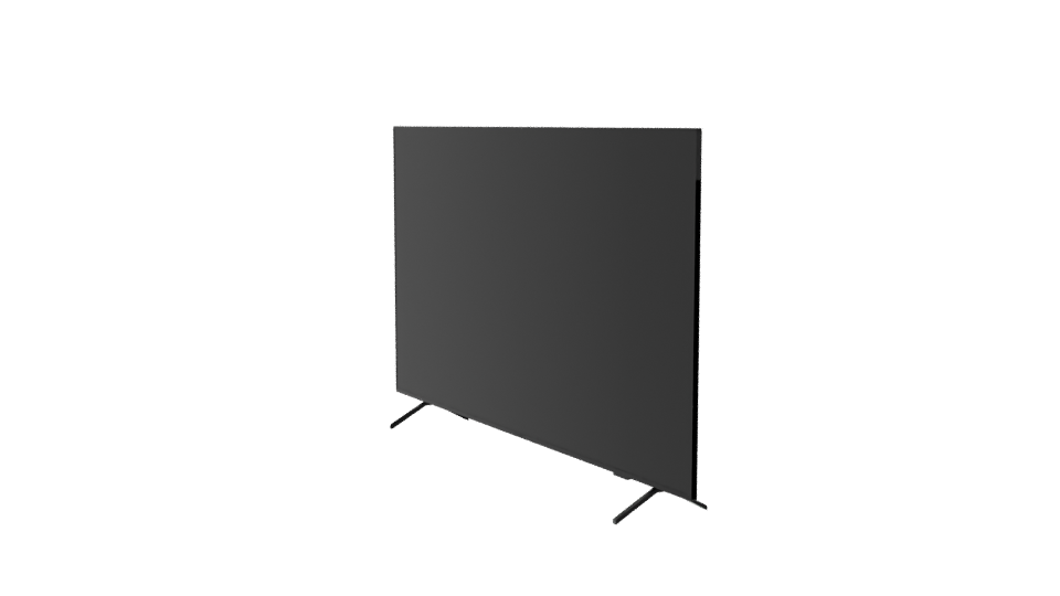 Sleek Modern Television Model - Professional 3D Model Render 13