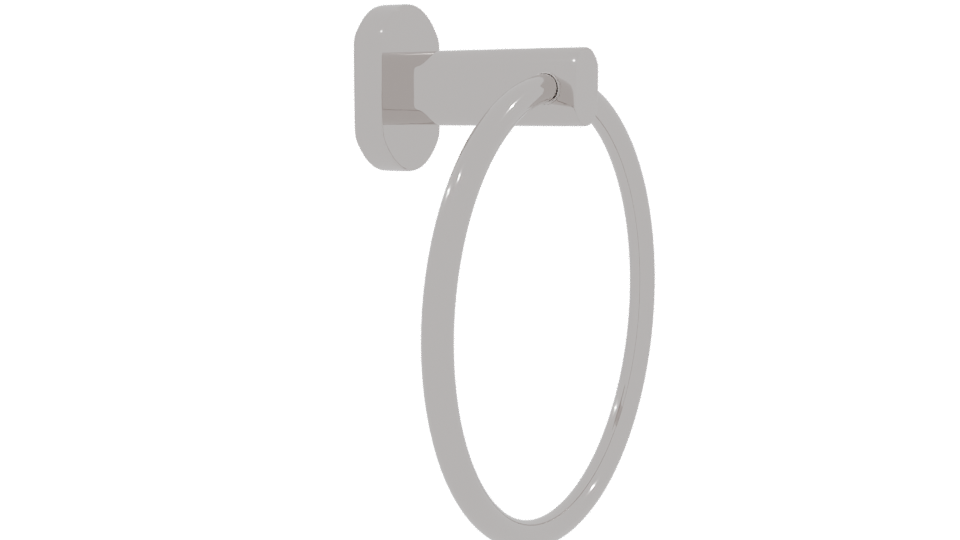Stylish Bathroom Towel Ring 3D - Professional 3D Model Render 9