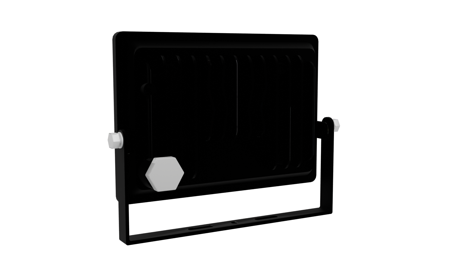 Modern LED Floodlight 3D Model - Professional 3D Model Render 4