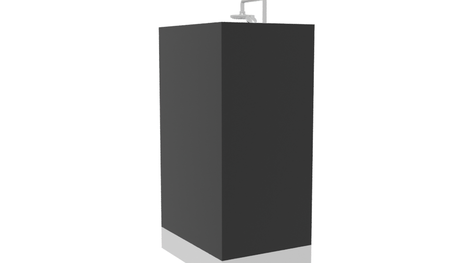 Stylish Shower Enclosure 3D Model - Professional 3D Model Render 7