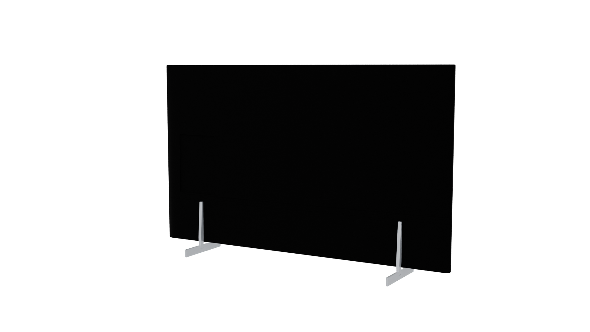 Sleek Modern Television 3D Model - Professional 3D Model Render 6