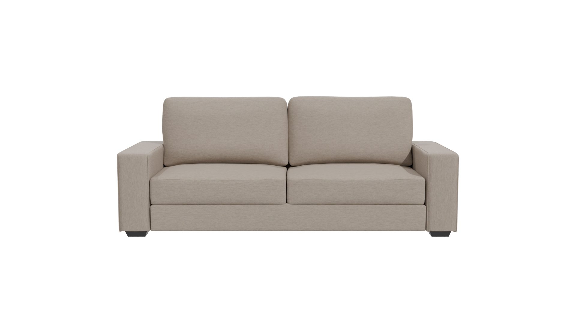 Contemporary Fabric Sofa 3D Model - Professional 3D Model Render 11