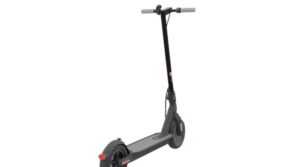 Sleek Modern Electric Scooter 3D Model - Professional 3D Model Render 9