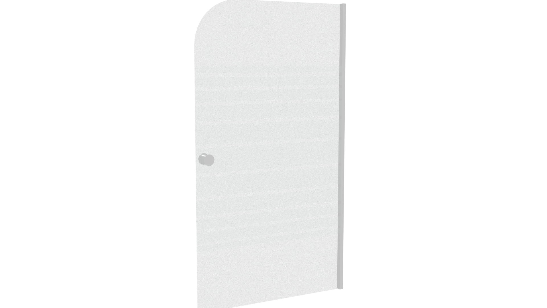 Industrial Metal Door Model 3D - Professional 3D Model Render 10