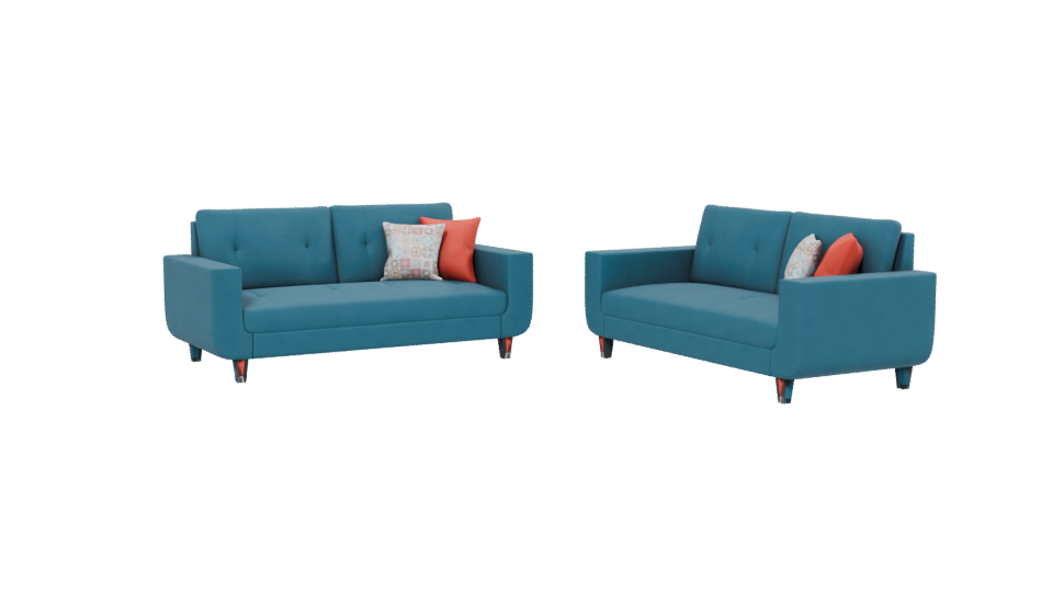 Stylish Modern Sofa Set 3D - Professional 3D Model Render 13