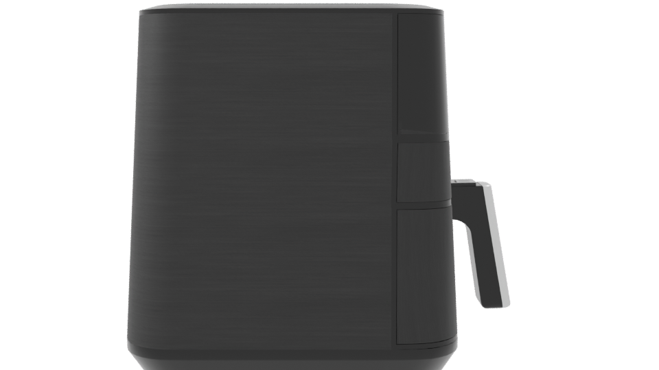 Stylish Air Fryer 3D Model - Professional 3D Model Render 8