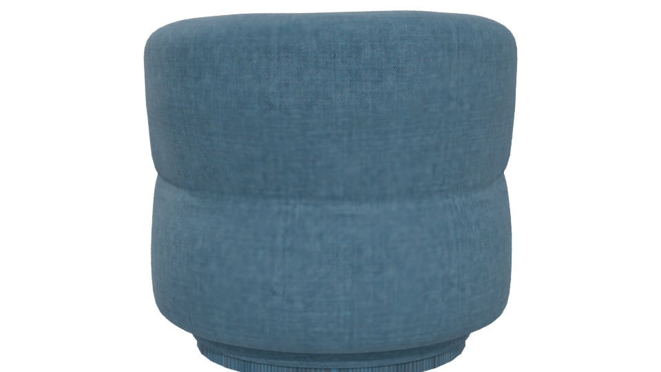 Stylish Modern Accent Chair 3D - Professional 3D Model Render 5