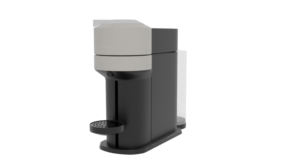Contemporary Coffee Maker Model - Professional 3D Model Render 12