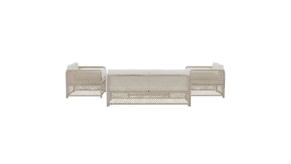Modern Outdoor Sofa Set 3D - Professional 3D Model Render 5