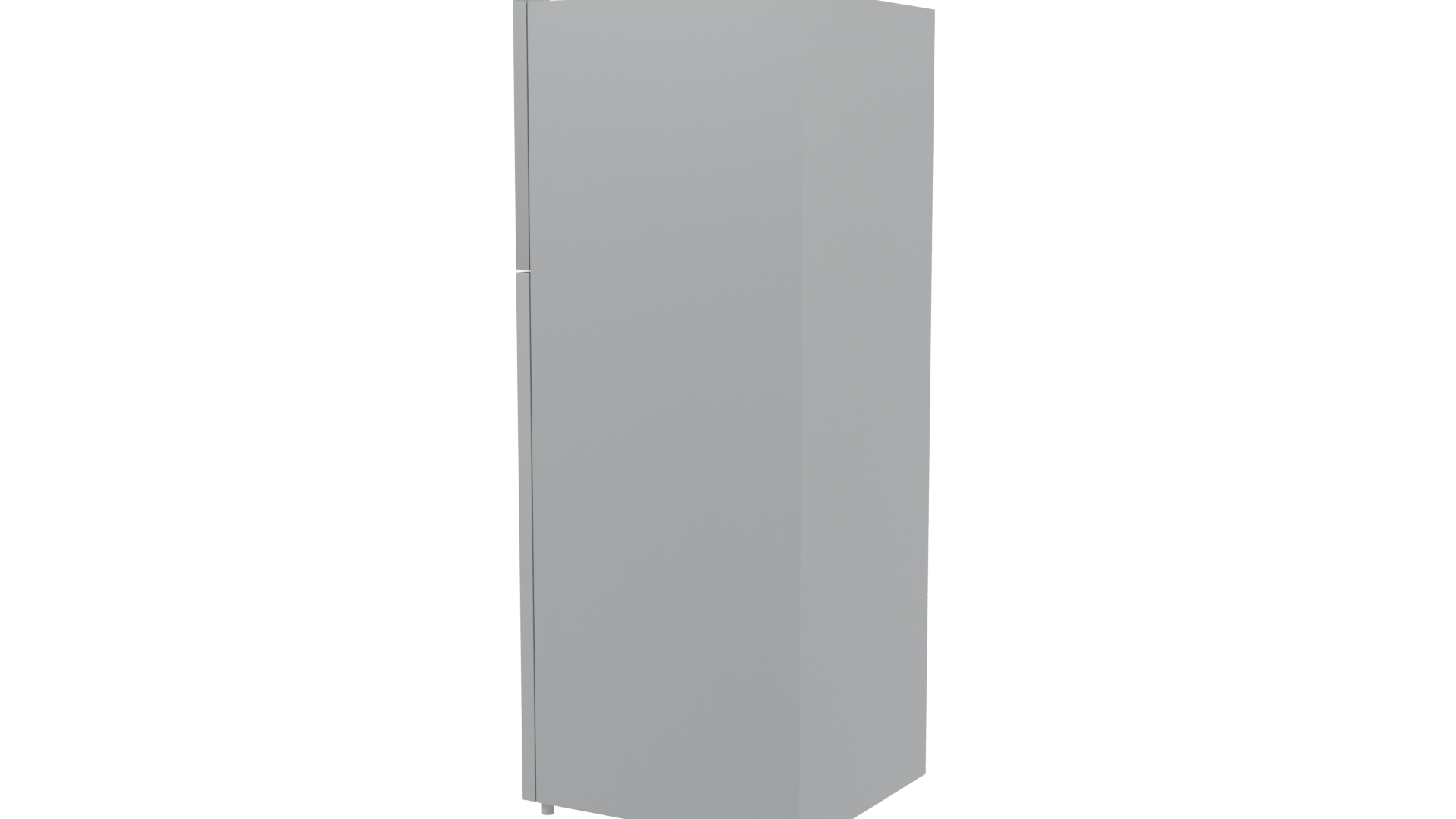 Modern Refrigerator Appliance 3D Model - Professional 3D Model Render 3