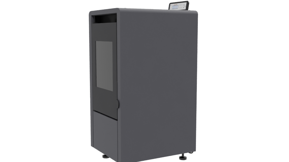 Multifunctional Digital Kiosk Model - Professional 3D Model Render 13