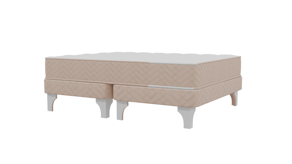 Elegant Bed Mattress 3D Model - Professional 3D Model Render 3