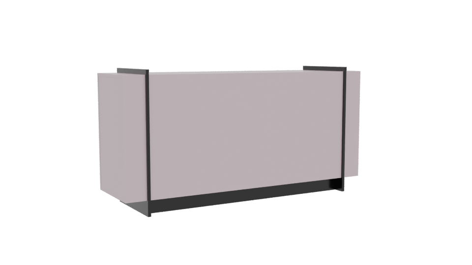 Modern Buffet Cabinet 3D Model - Professional 3D Model Render 4