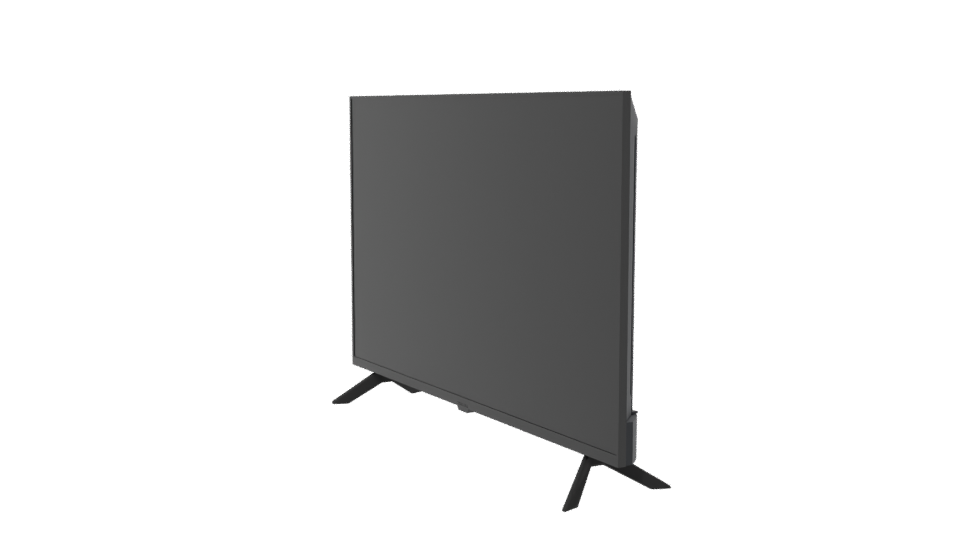 Sleek Flat Screen TV Model - Professional 3D Model Render 13