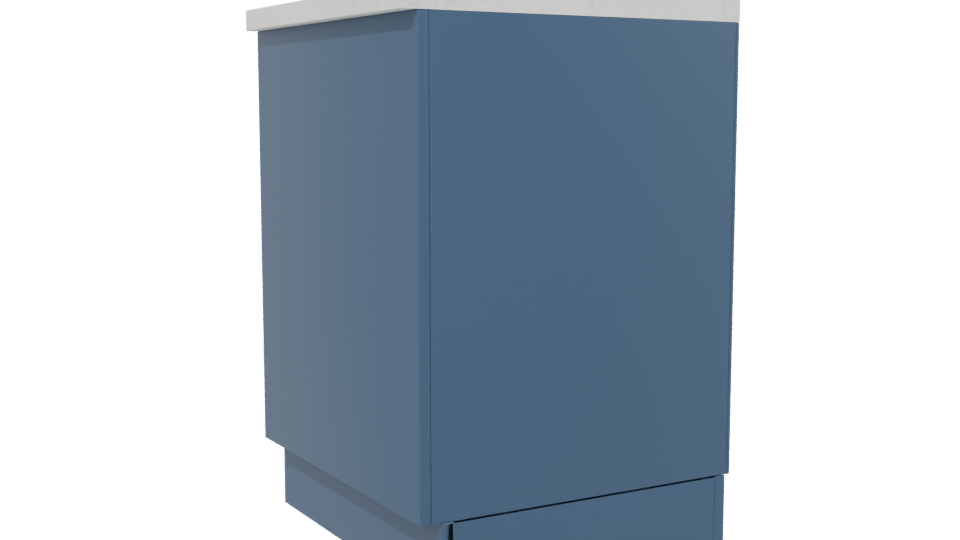 Under-Mount Kitchen Sink 3D Model - Professional 3D Model Render 13