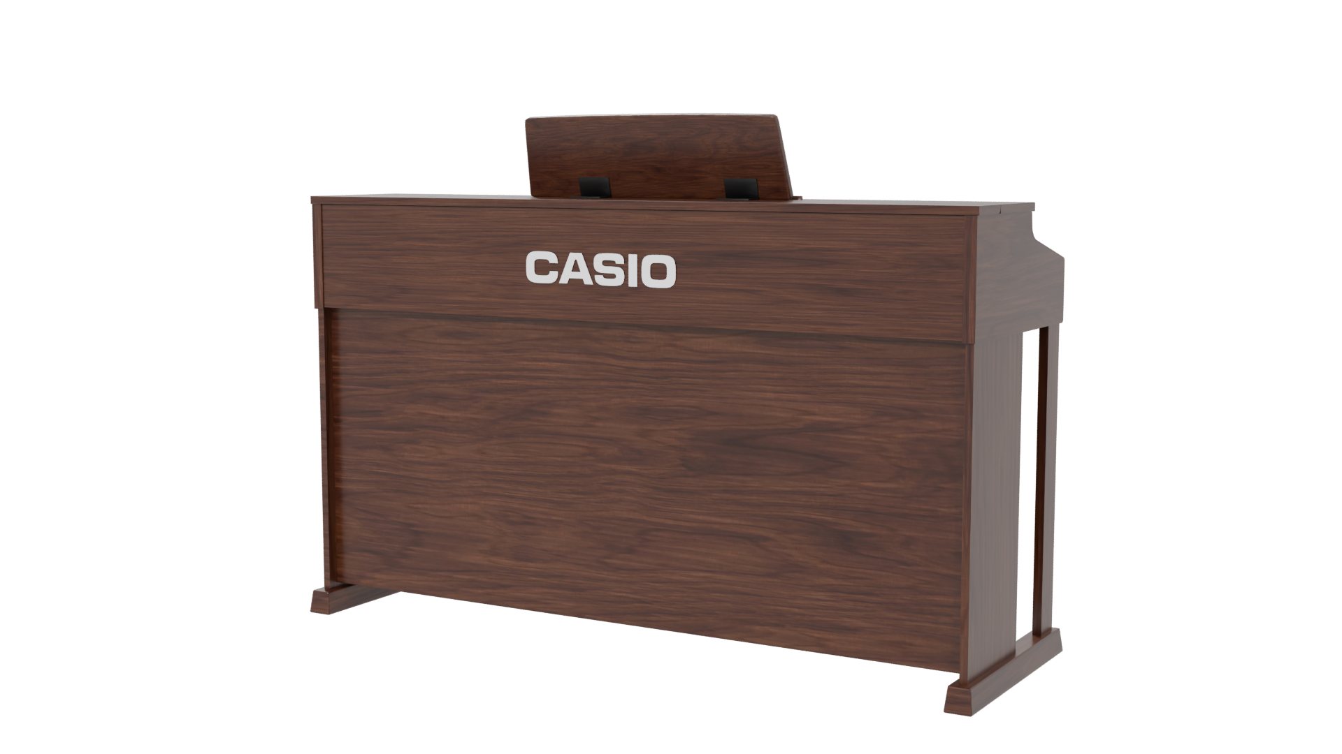 Elegant Wooden Digital Piano 3D Model - Professional 3D Model Render 6