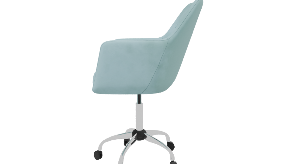 Stylish Modern Swivel Chair 3D Model - Professional 3D Model Render 2