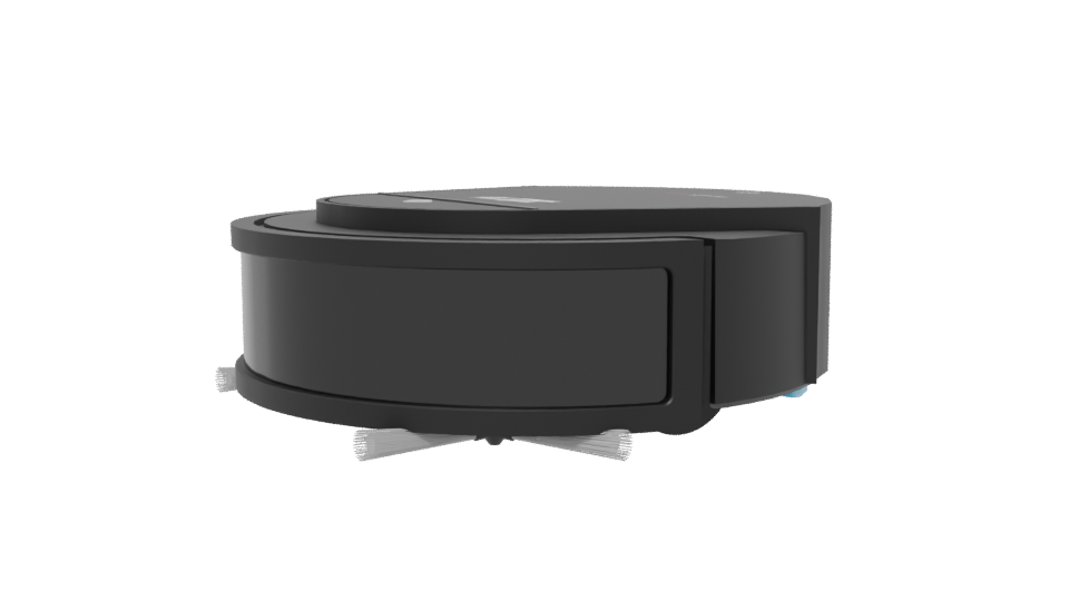 Sleek Round Robot Vacuum 3D Model - Professional 3D Model Render 13