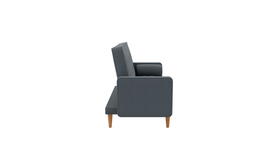 Nordic Gray Sofa 3D Model - Professional 3D Model Render 8