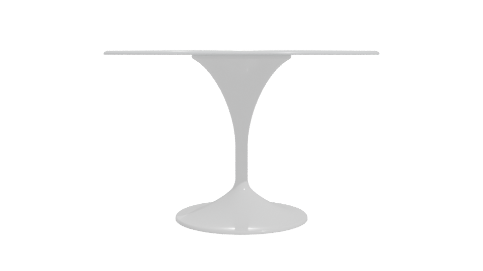 Sleek Modern Dining Table 3D - Professional 3D Model Render 11