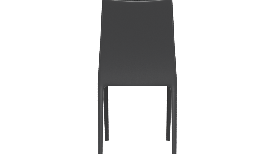 Sleek Modern Dining Chair 3D Model - Professional 3D Model Render 5