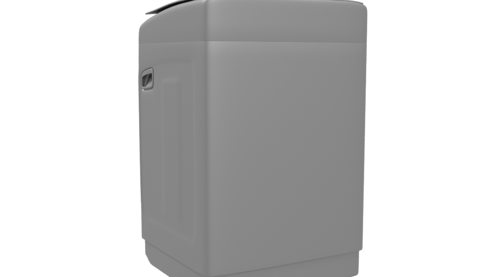 Stylish Household Trash Bin 3D - Professional 3D Model Render 4