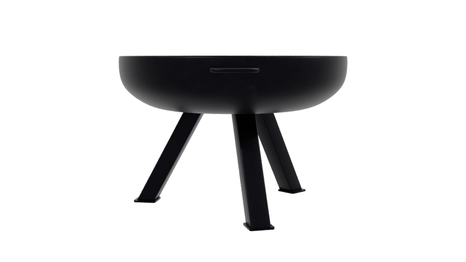 Contemporary Fire Pit 3D Model - Professional 3D Model Render 2