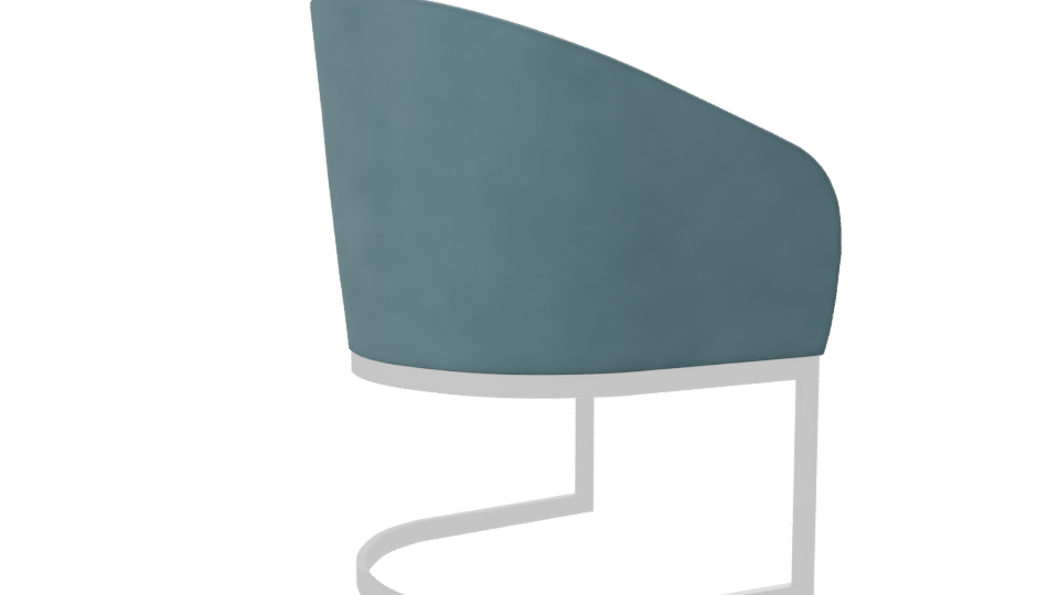 Stylish Modern Accent Chair 3D - Professional 3D Model Render 7