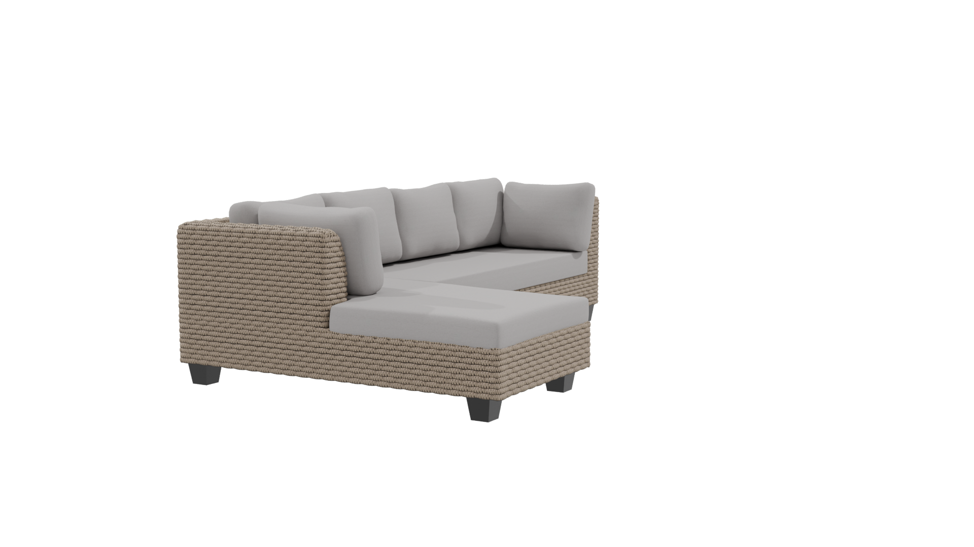 KATINA Outdoor Sofa Sectional 3D - Professional 3D Model Render 9