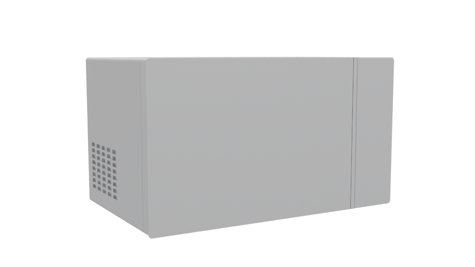 Sleek Microwave Oven 3D Model - Professional 3D Model Render 10