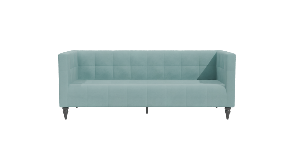 Modern Sofa 3D Model SOFÁ 3C ROBERTA - Professional 3D Model Render 11