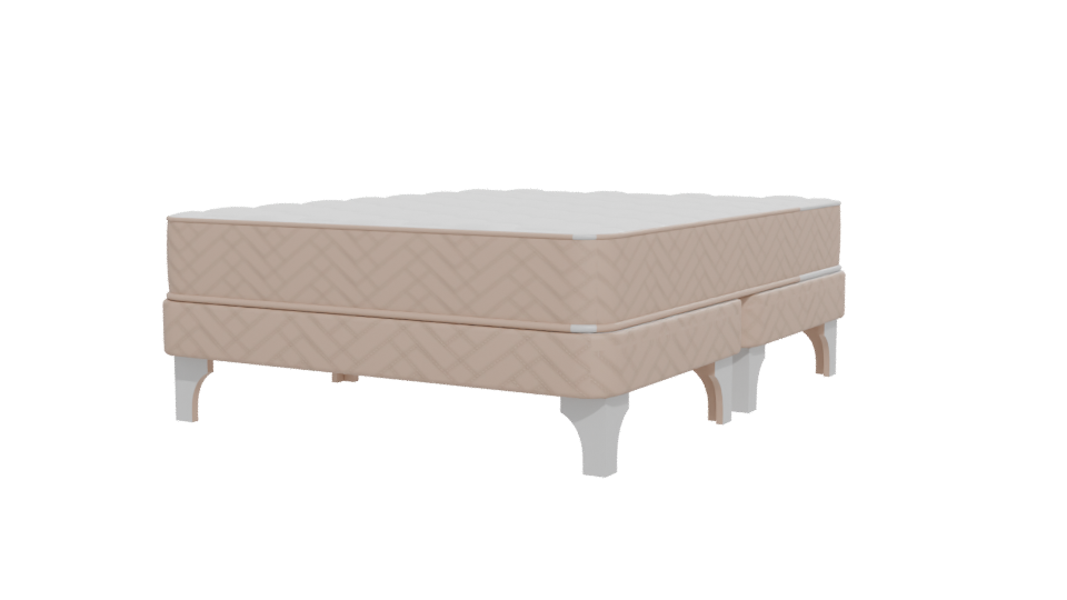 Elegant Bed Mattress 3D Model - Professional 3D Model Render 12