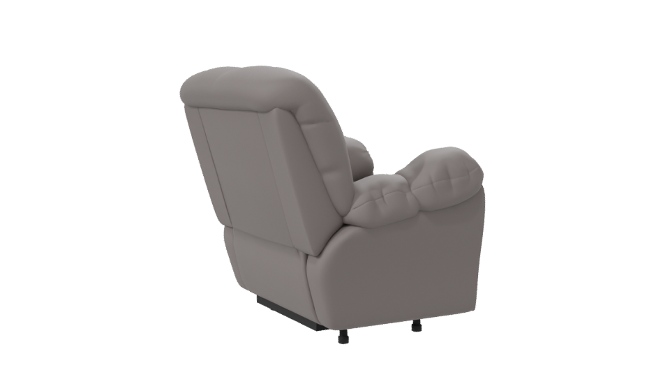 Stylish Recliner Armchair 3D Model - Professional 3D Model Render 7