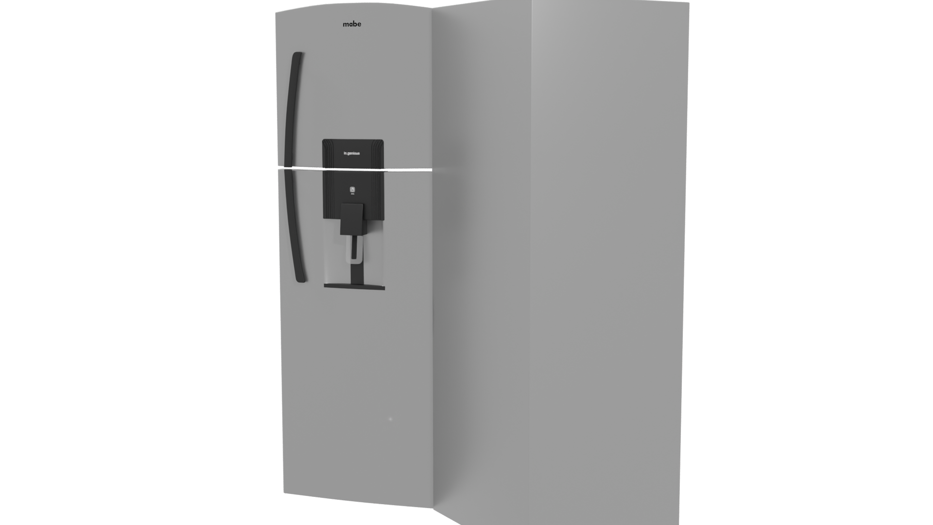 Stylish Refrigerator 3D Model - Professional 3D Model Render 4