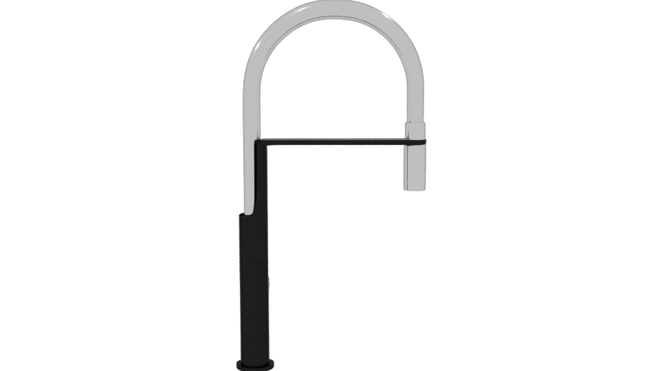 Stylish Modern Faucet 3D Model - Professional 3D Model Render 8