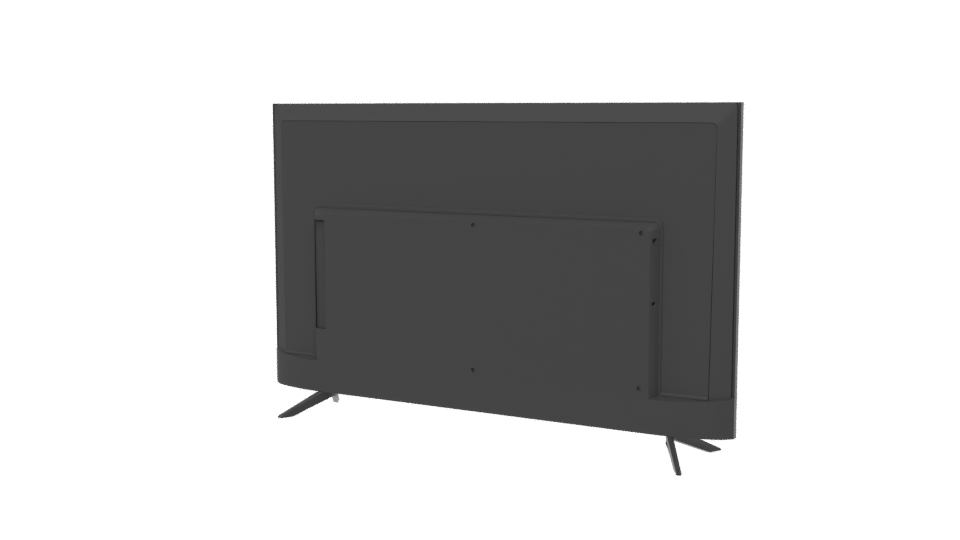 Sleek Modern Television 3D Model - Professional 3D Model Render 6