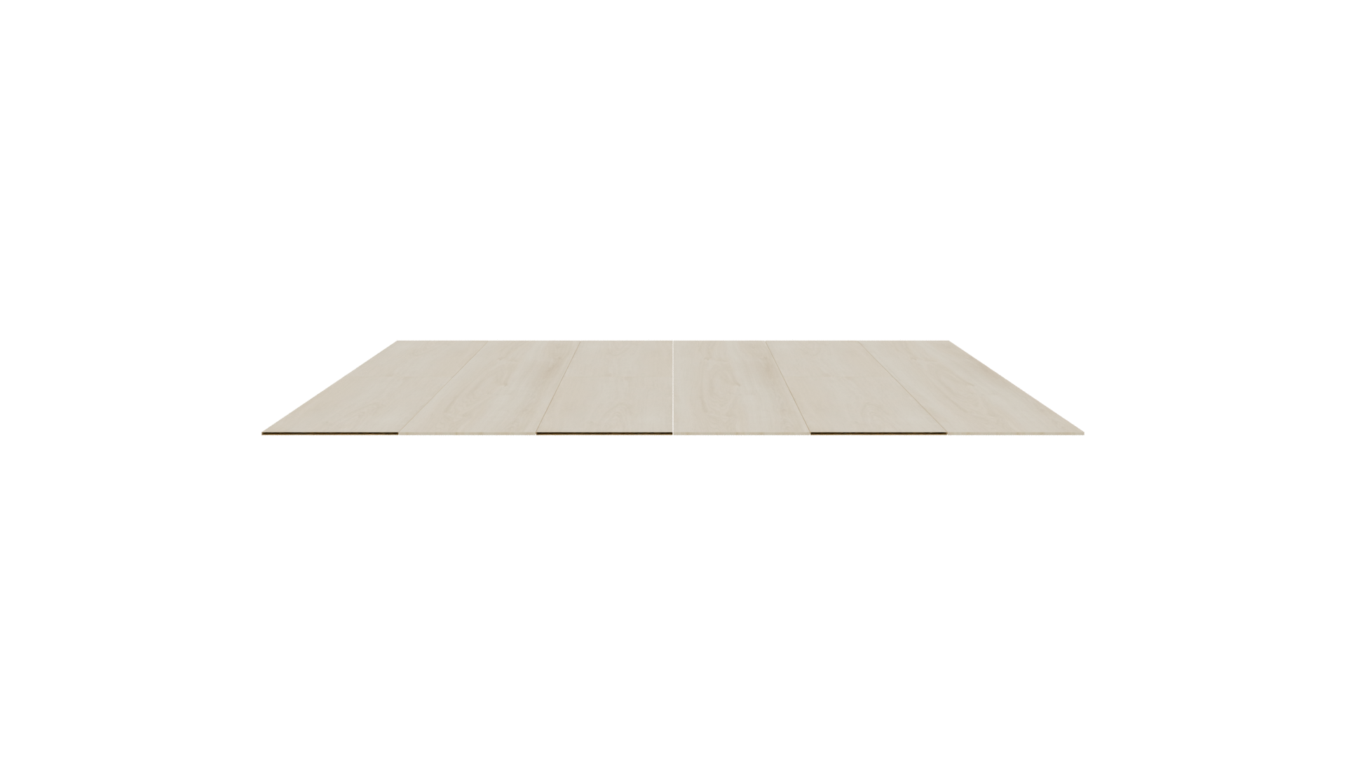 Sleek Minimalist Wooden Table 3D Model - Professional 3D Model Render 2