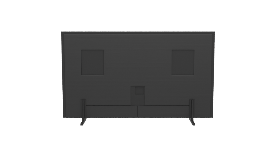 Samsung QLED 55-Inch TV Model - Professional 3D Model Render 5