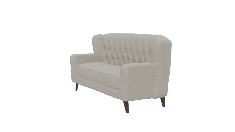 Elegant Fabric Sofa 3D Model - Professional 3D Model Render 13