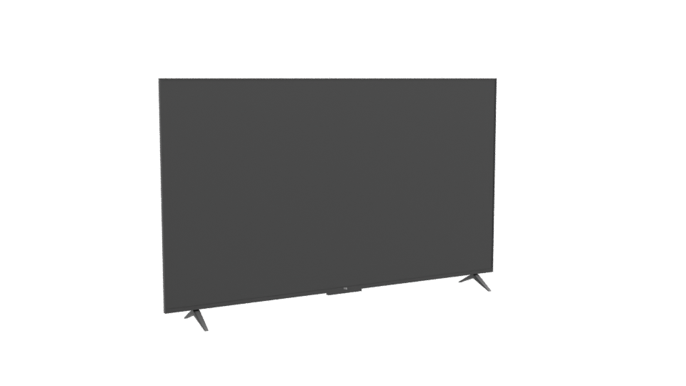 Sleek Flat Screen Television Model - Professional 3D Model Render 10