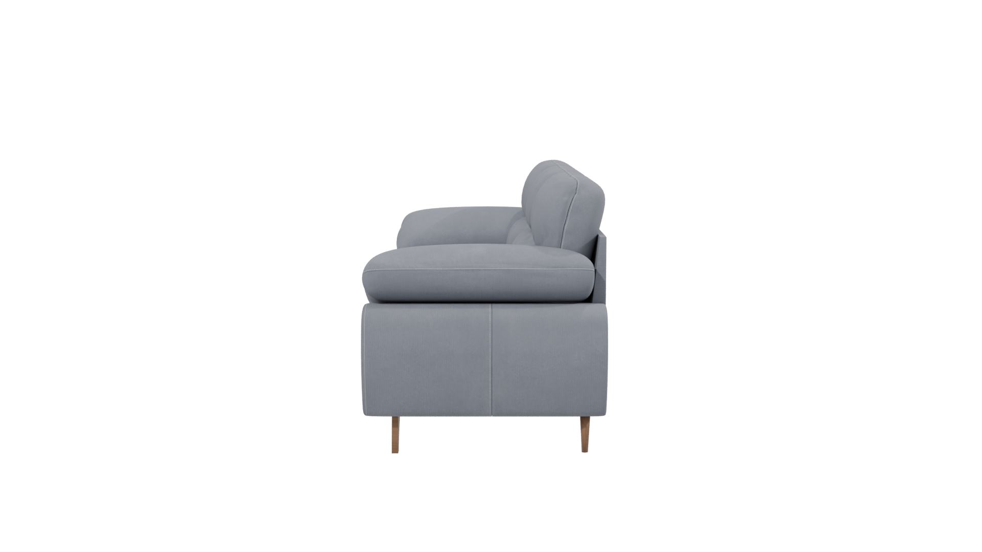 Contemporary Leather Sofa 3D Model - Professional 3D Model Render 2