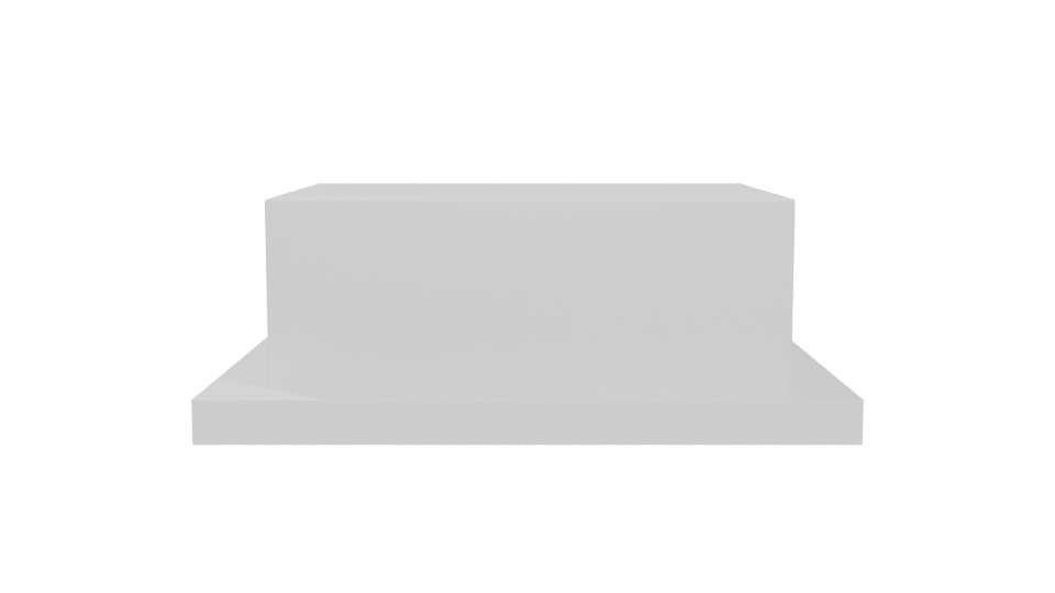 Contemporary Minimalist Display Base - Professional 3D Model Render 5